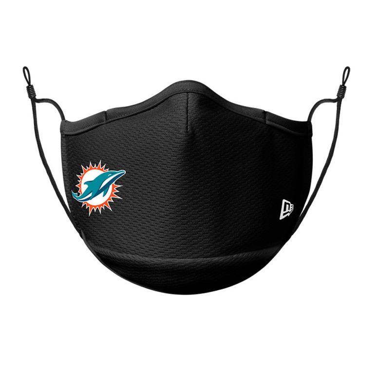 Accesorios New Era Nfl Negros - Miami Dolphins Face Cover 57890QDYN